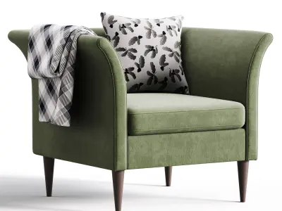 Armchair C116 3D model