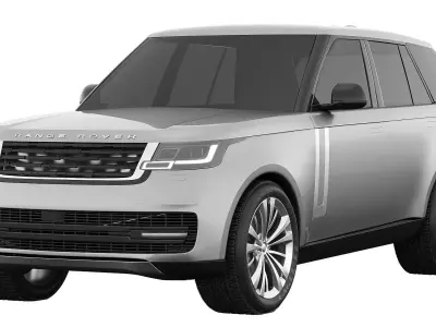 Range Rover 3D model Textured