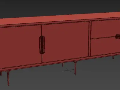 Libiam TV stand by Cosmorelax 3D model