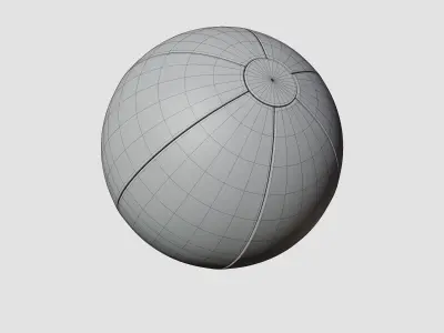 Beach Ball 3D model