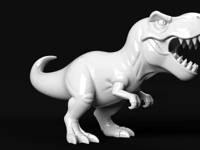T-Rex Sculpture 3D print model