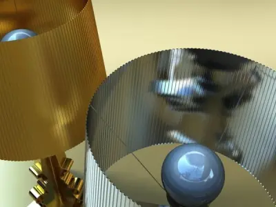 Table Lamp 05 Bourgie 3D model