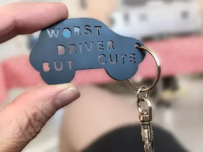 Worst driver but cute 3D print model