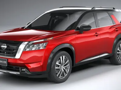 Nissan Pathfinder 2022 3D model
