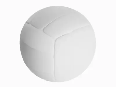 Volleyball Ball 06 Low-poly 3D model
