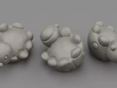 Ceramic Ladybug 3D print model