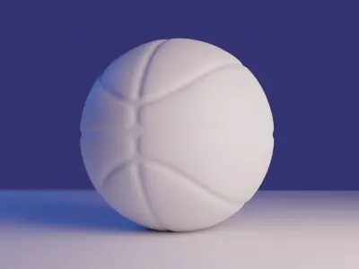 Basketball ball Free low-poly 3D model buy