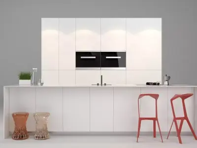 Bulthaupt Kitchen 003 3D model