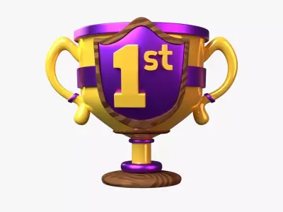 First Trophy 3D model