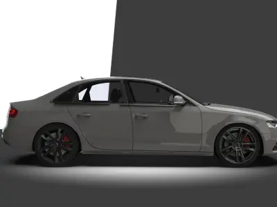 Audi A4 2009 Model 3D model