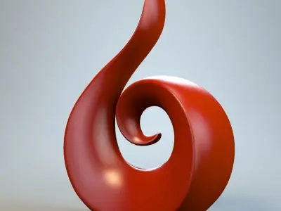 Abstract Figure m037 P 3D print model