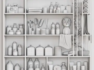 bathroomset 115 3D model