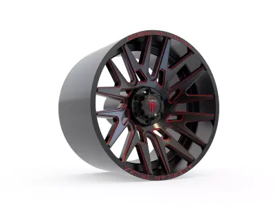 AMERICAN TRUXX EVOLUTION WHEEL 3D MODEL 3D print model