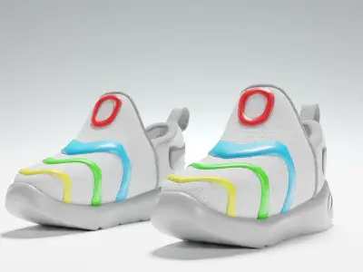 Sport Shoe-Sneaker-trainer Pack  3D model