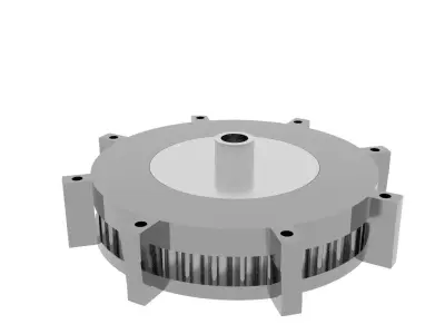 cycloid speed reducer drive 35 to 01 3D print model