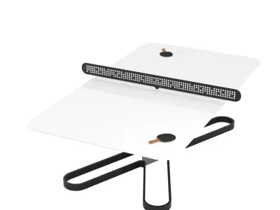 Modern Ping Pong Table 3D model