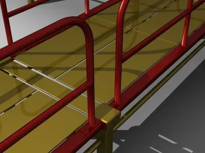 Steel Bridge 3D model