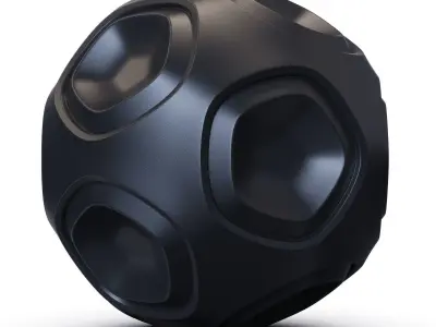 spheres 3D Model Collection sphere with holes 3D print model