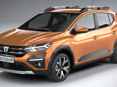 Dacia Sandero Stepway 2021 3D model