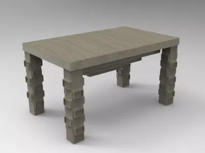 Kuja Coffee Table 3D model