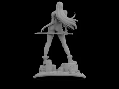 Shadaloo Reika  3d model file for 3d printer 3D print model