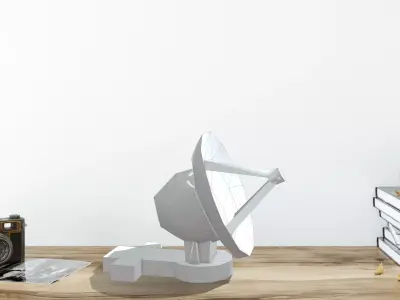 A lowpoly replica of Arthur Antenna One 3D print model