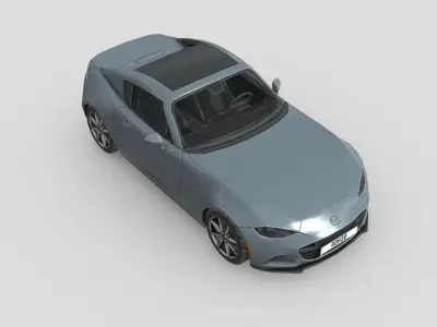 Mazda MX5 Mk4 2016 Low-poly 3D model