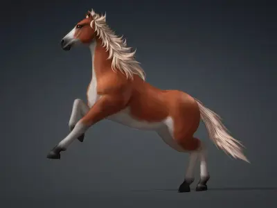 Horse-G6 3D model