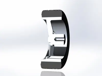 Custom wheels US Mags Bandit Concave for your scale model 3D print model