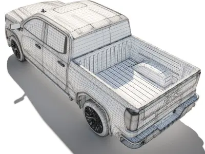 2019 GMC Sierra 1500 3D model