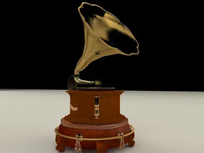Gramophoto gramophone 3D model