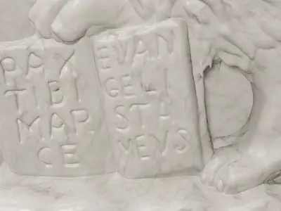 Lion of Saint Mark 3D Model  3D model