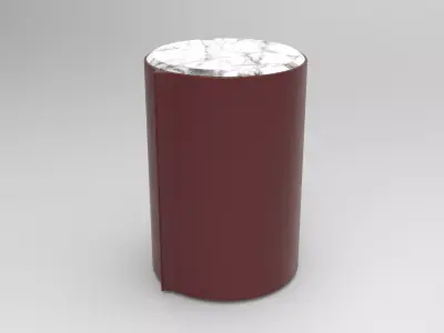 Hugu Night Table Low-poly 3D model