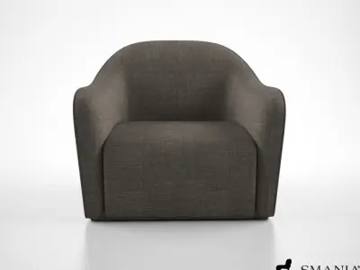 Smania Gramercy armchair 3D model