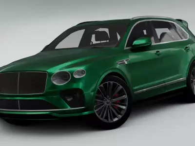 Bentley Bentayga Speed 20222 3D model