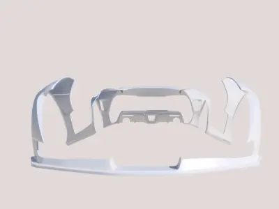 Kit pandem for supra 2020 mk5  3D print model