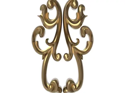  decorative pattern ready for 3D printing 3D model 26