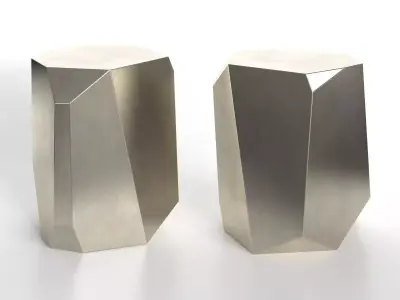 Hedge Stone Table 3D model