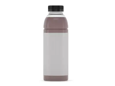 Plastic Tran Bottle Generic 3D model