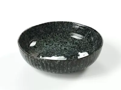 madam stoltz - salad bowl - mint 3D model