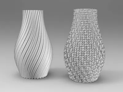Vase Voronoi 9 3D print model