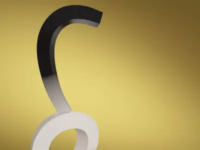 Stretching Siamese Cat 3D model