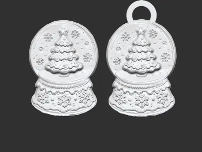christmas decoration  3D print model