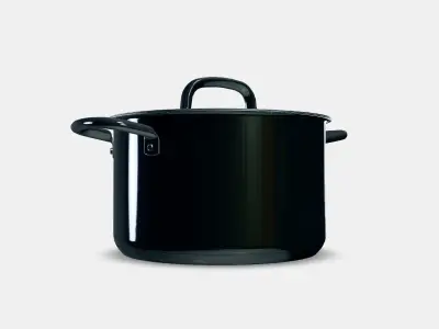 IKEA 365 Pot with lid Low-poly 3D model