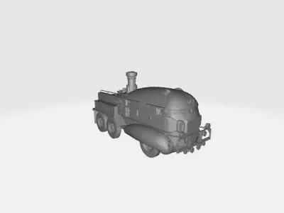 Herkimer Battle Jitney 3D print model