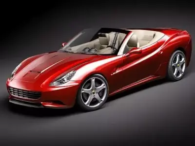 Ferrari California midp 3D model