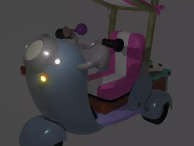 motorcycle Free 3D model