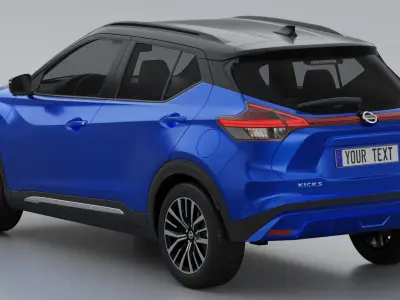 Nissan Kicks 2021 3D model