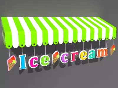 Awning 3d Model 06 3D model