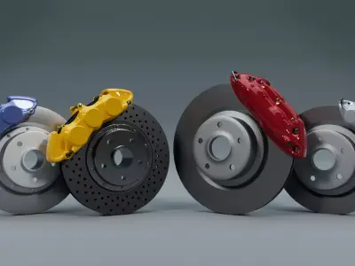 V2 Sport Suspension with Disc brakes pack